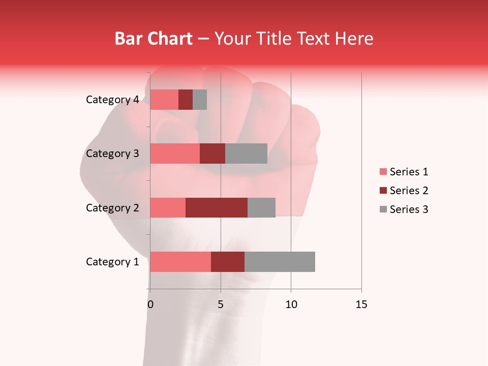 Flag Colorful Gesture PowerPoint Template