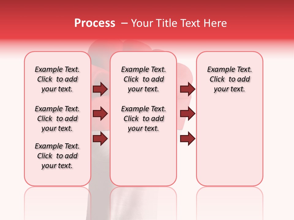 Flag Colorful Gesture PowerPoint Template