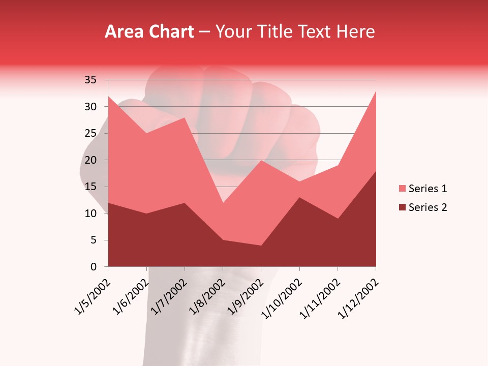 Flag Colorful Gesture PowerPoint Template