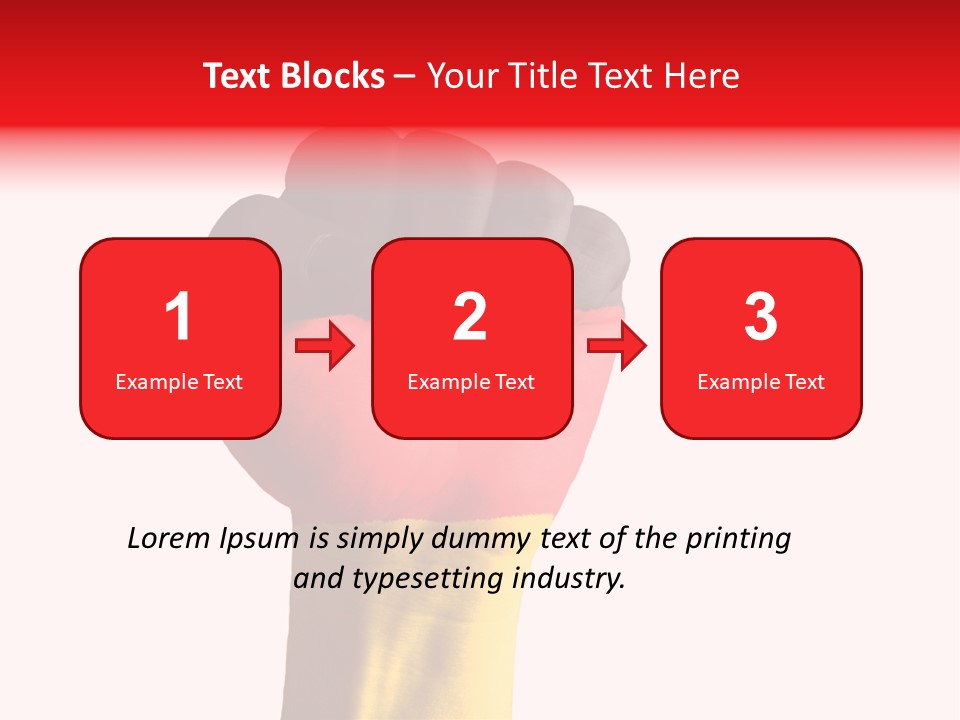 Low German Paint PowerPoint Template