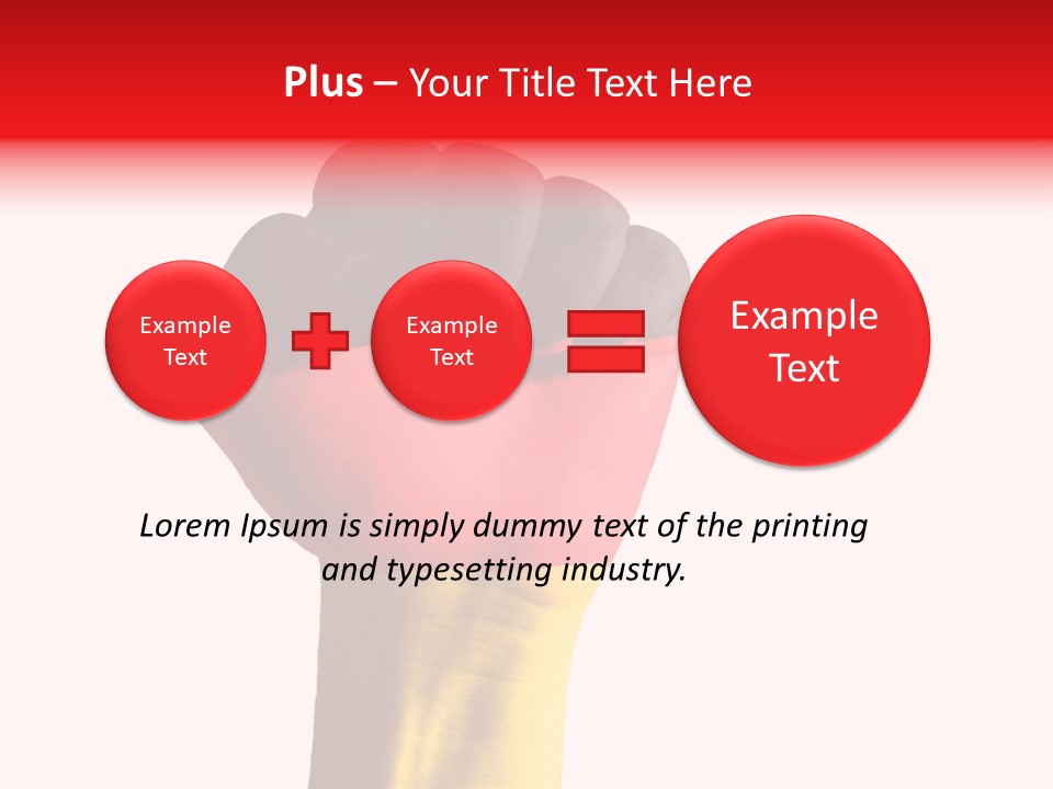 Low German Paint PowerPoint Template
