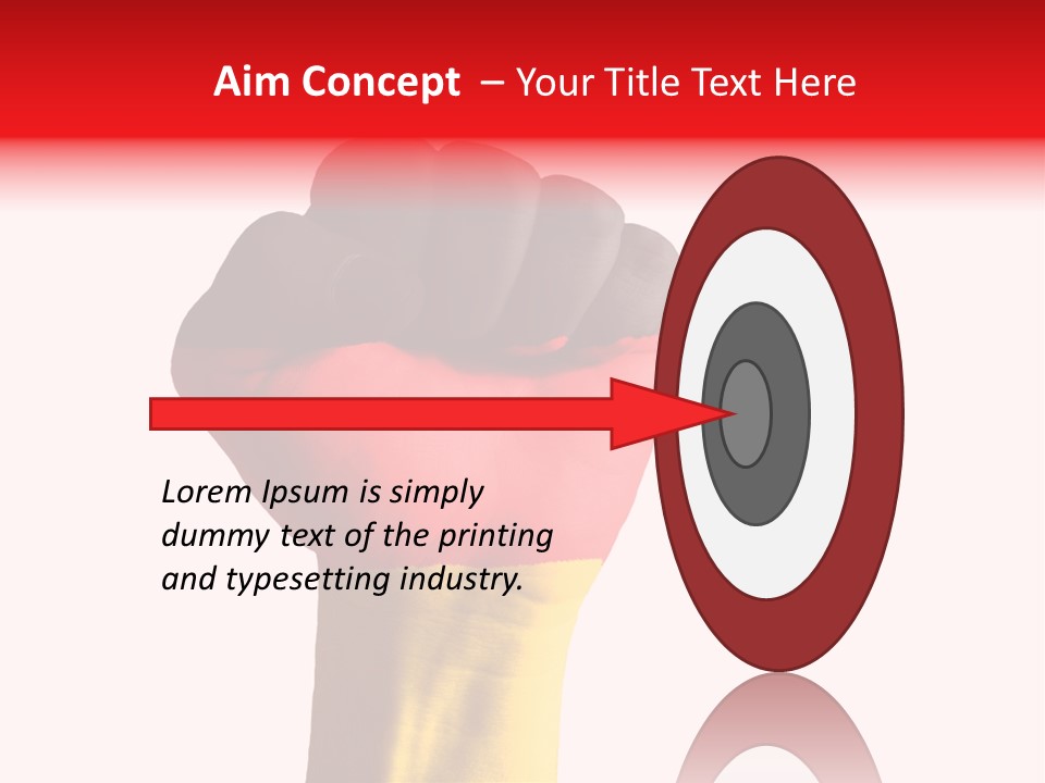 Low German Paint PowerPoint Template