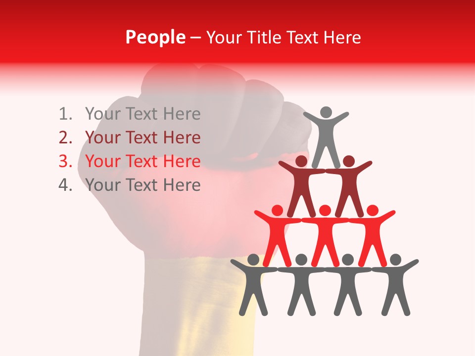 Low German Paint PowerPoint Template