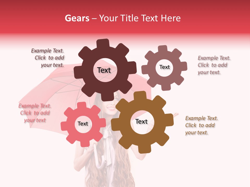 Modern Autumn Girls PowerPoint Template