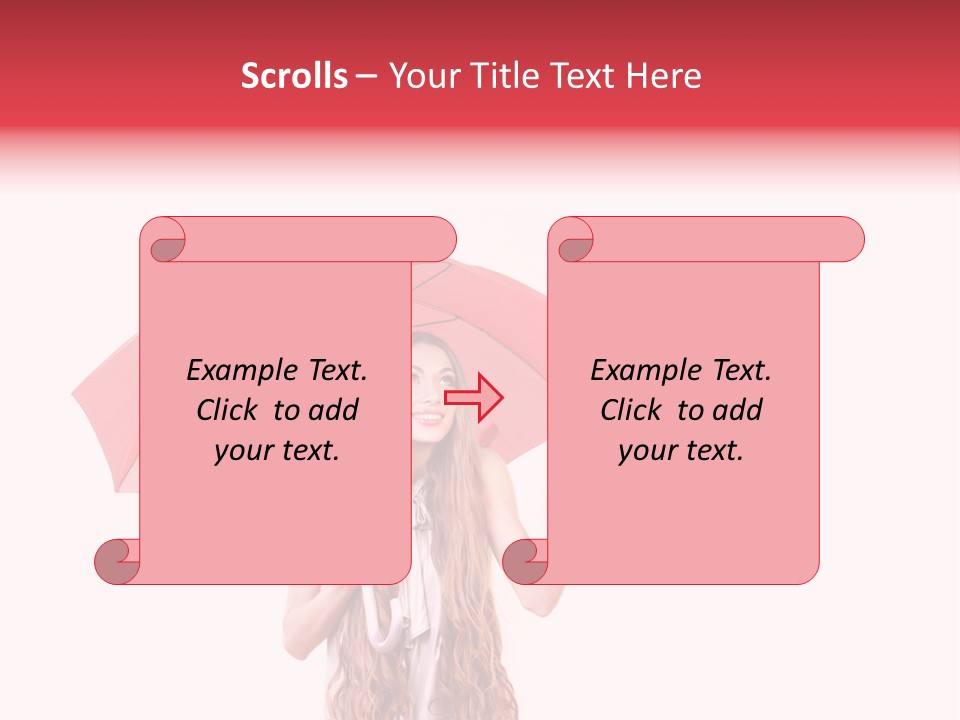 Modern Autumn Girls PowerPoint Template