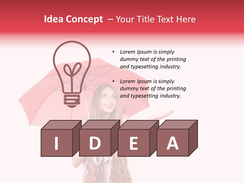 Modern Autumn Girls PowerPoint Template