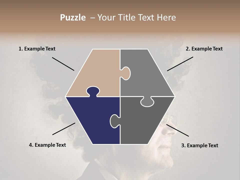 Glasses Crazy  PowerPoint Template