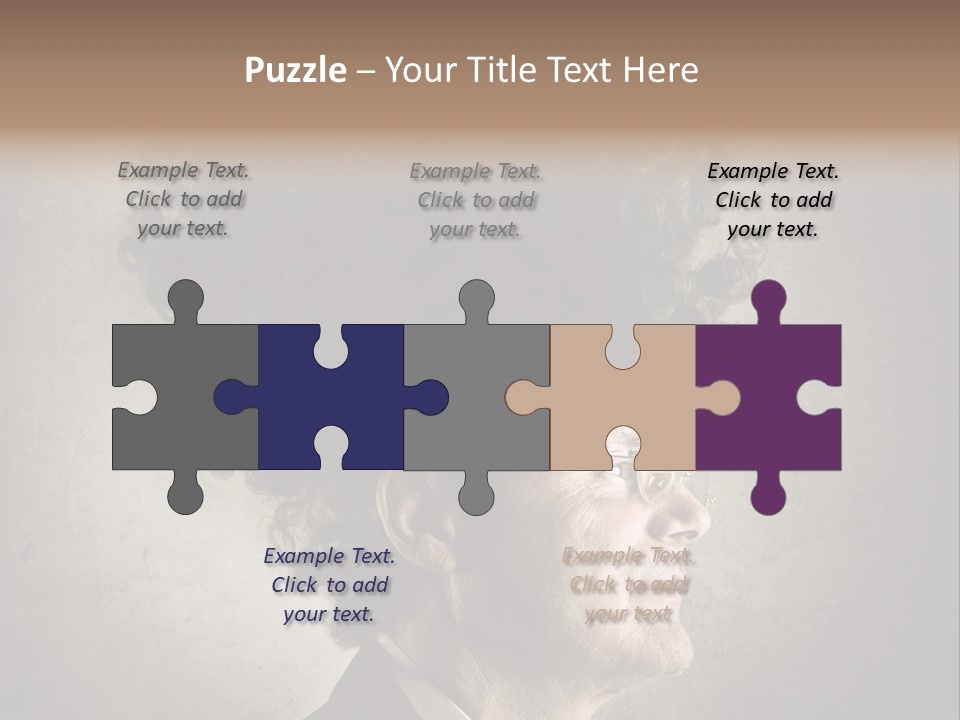 Glasses Crazy  PowerPoint Template