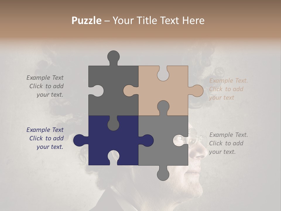 Glasses Crazy  PowerPoint Template