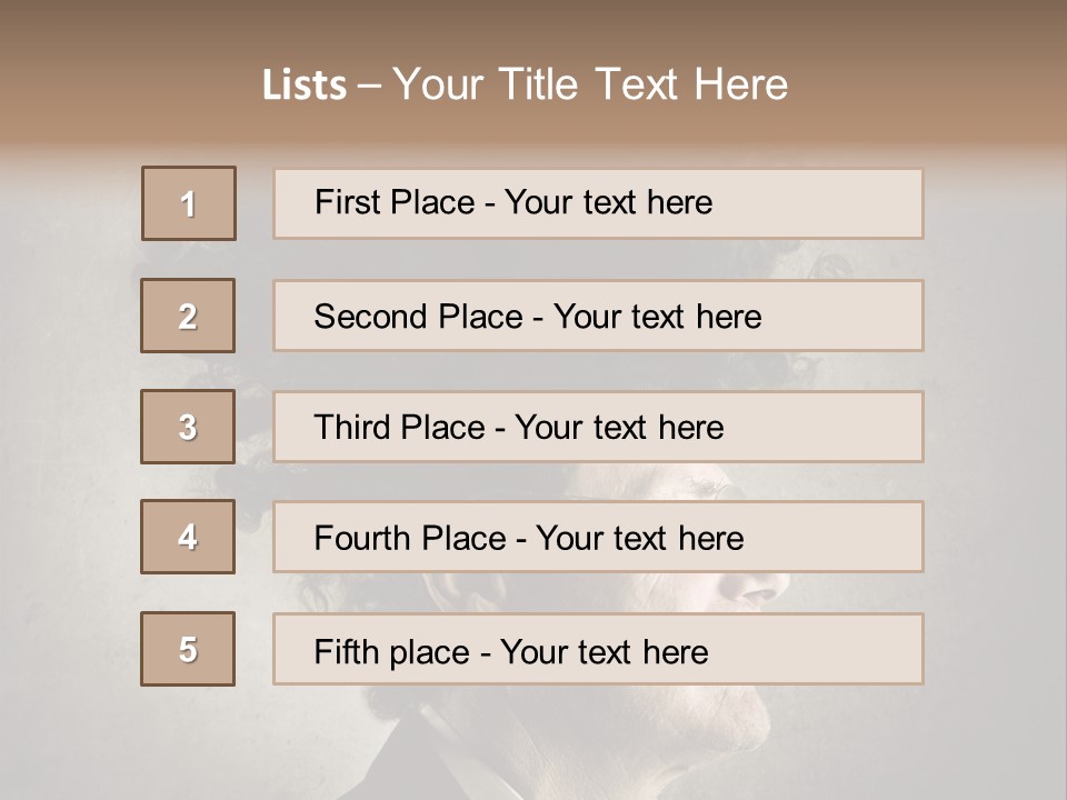 Glasses Crazy  PowerPoint Template