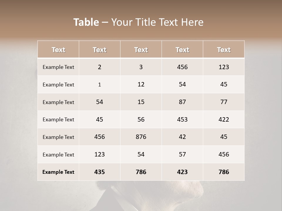 Glasses Crazy  PowerPoint Template