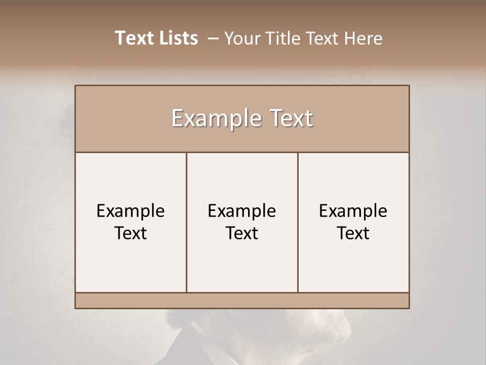 Glasses Crazy  PowerPoint Template