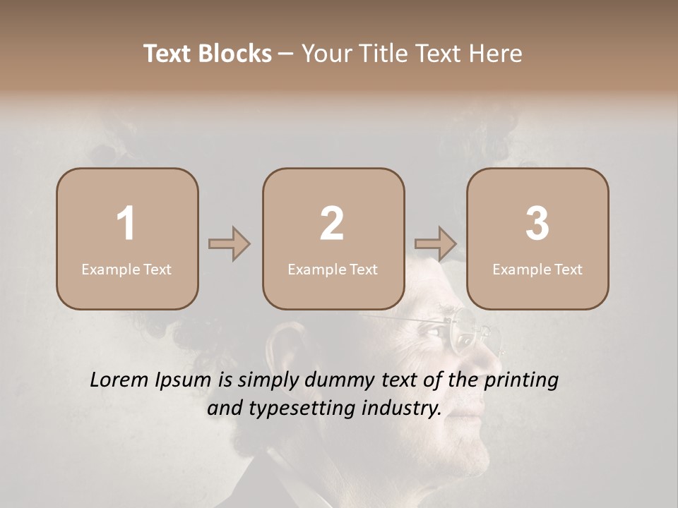 Glasses Crazy  PowerPoint Template