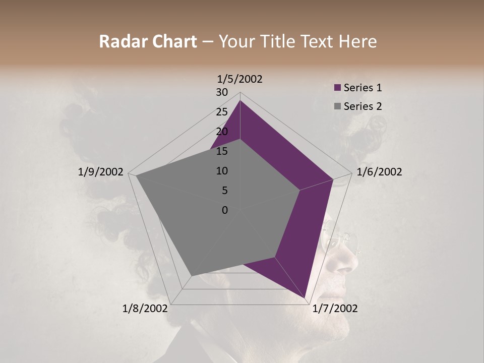 Glasses Crazy  PowerPoint Template
