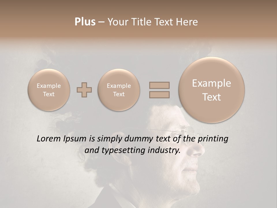 Glasses Crazy  PowerPoint Template