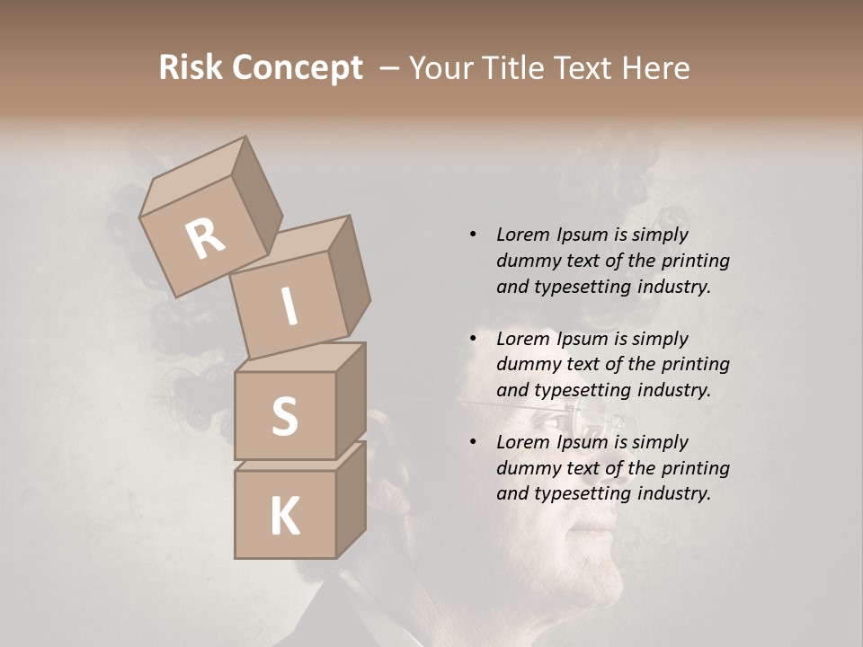 Glasses Crazy  PowerPoint Template