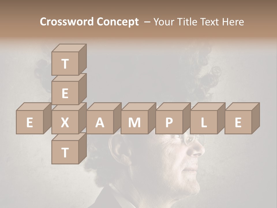 Glasses Crazy  PowerPoint Template