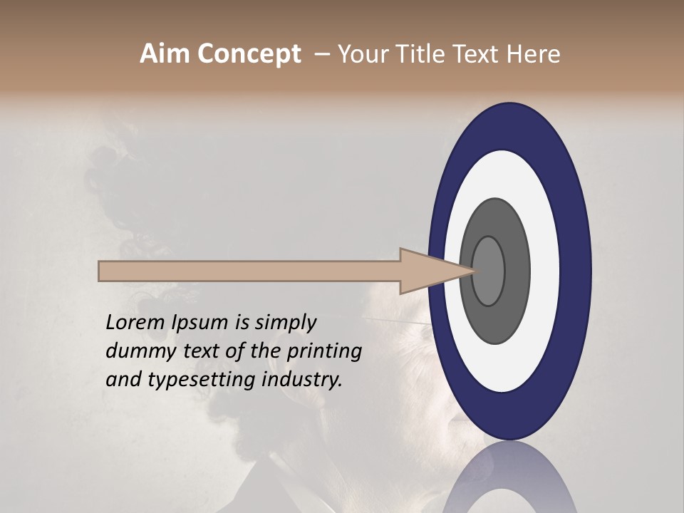 Glasses Crazy  PowerPoint Template