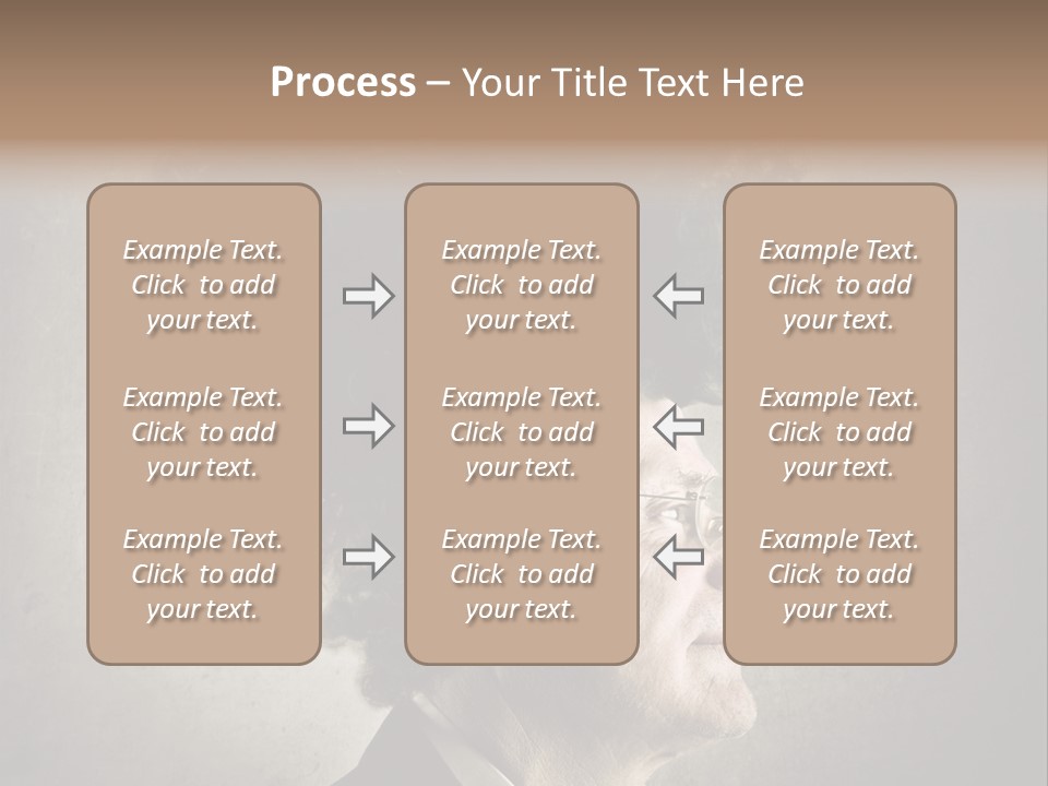 Glasses Crazy  PowerPoint Template