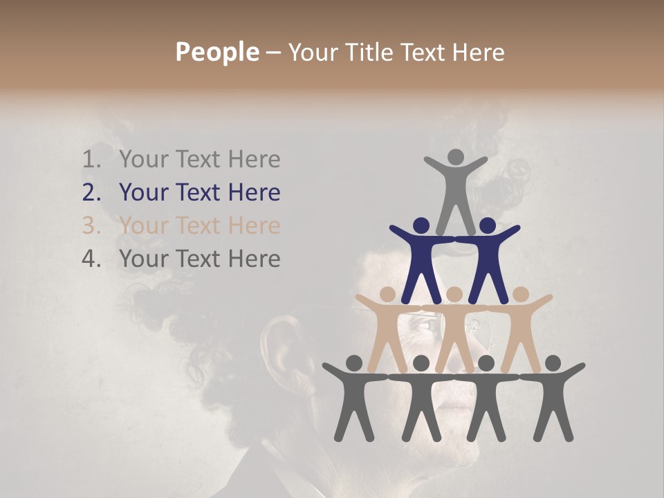 Glasses Crazy  PowerPoint Template