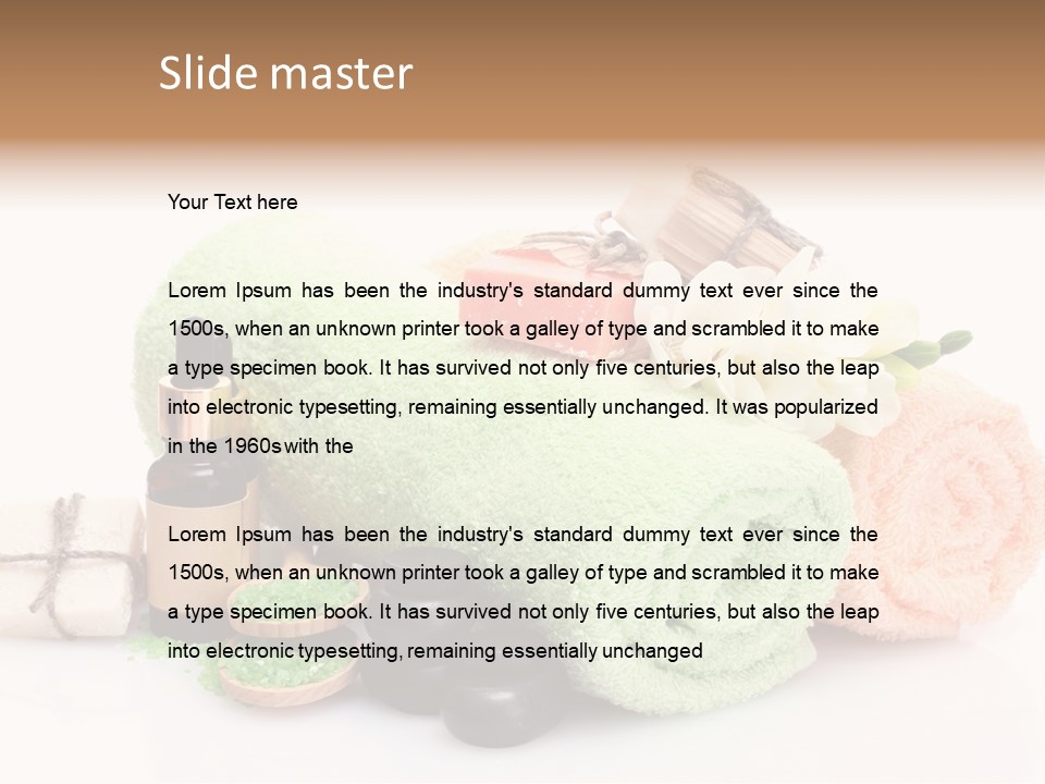 Wooden Aromatic Handmade PowerPoint Template