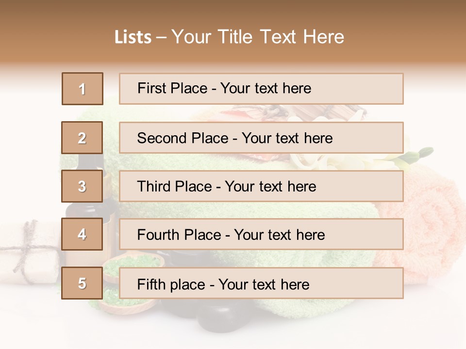 Wooden Aromatic Handmade PowerPoint Template