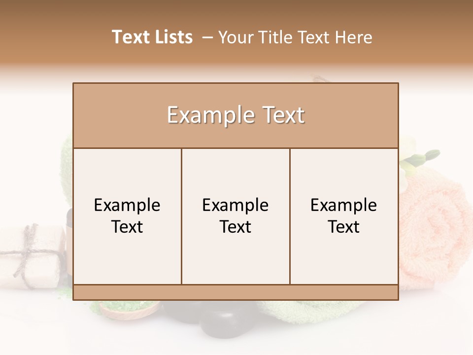 Wooden Aromatic Handmade PowerPoint Template