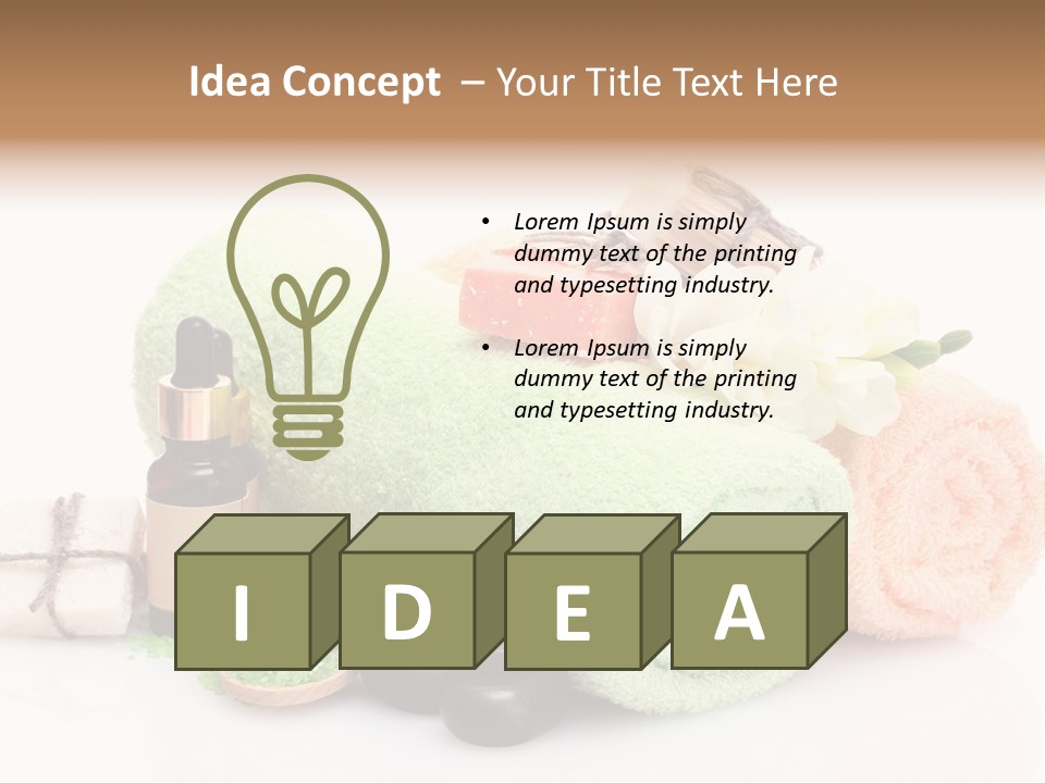 Wooden Aromatic Handmade PowerPoint Template