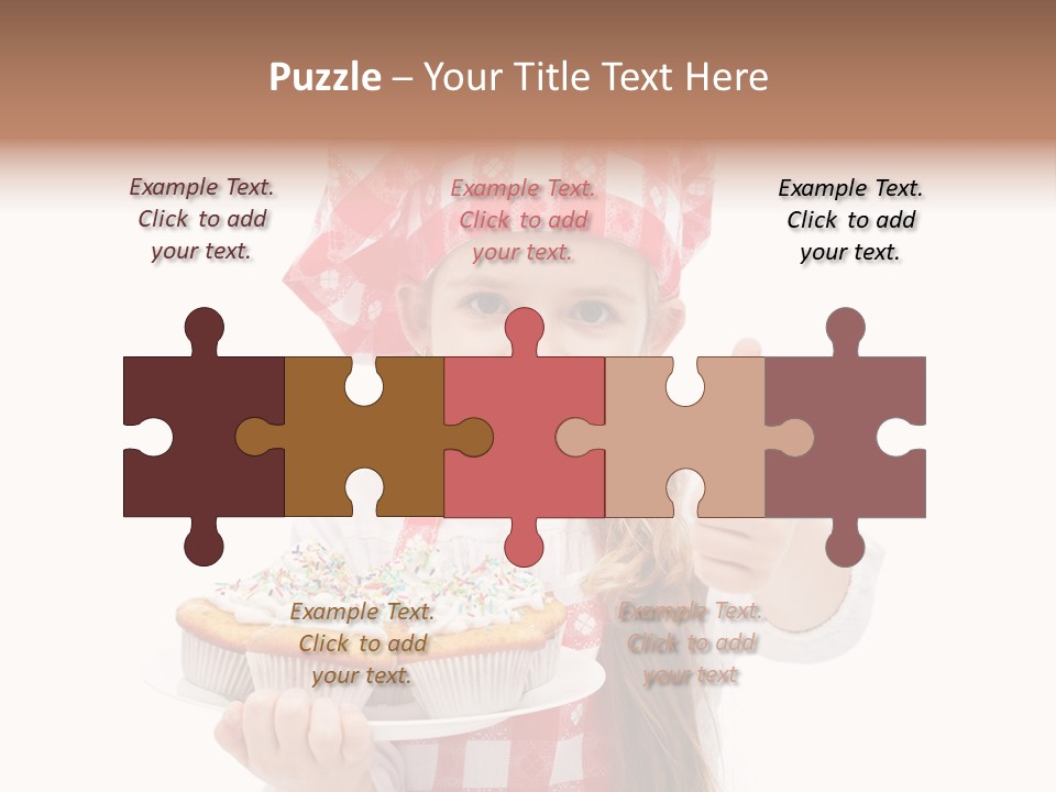 Smile Snack Child PowerPoint Template