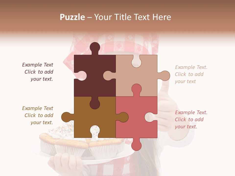 Smile Snack Child PowerPoint Template