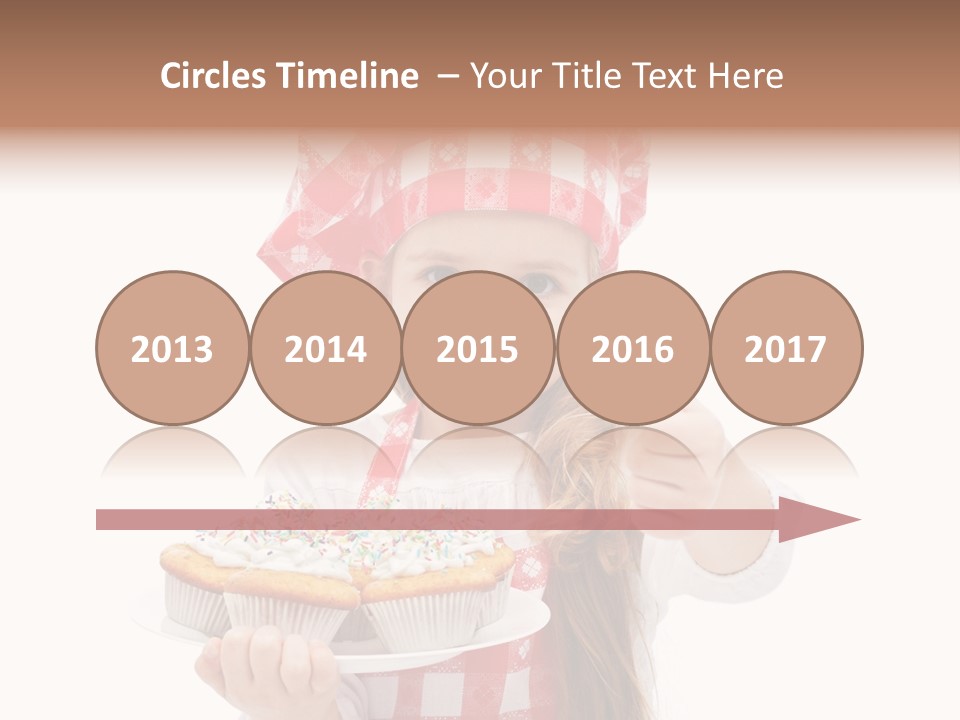 Smile Snack Child PowerPoint Template