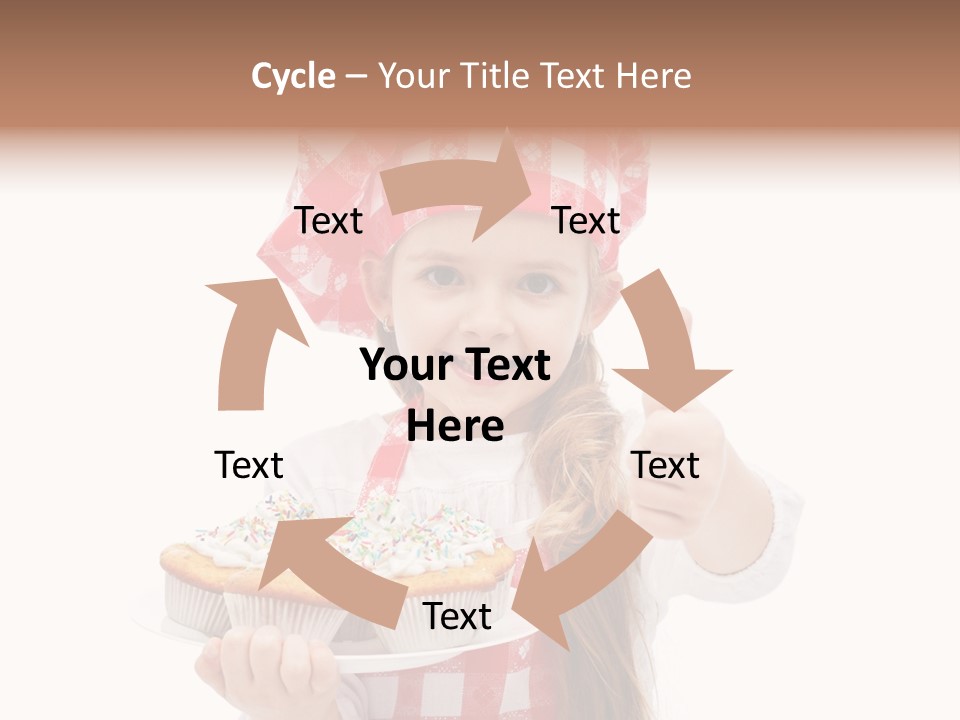 Smile Snack Child PowerPoint Template