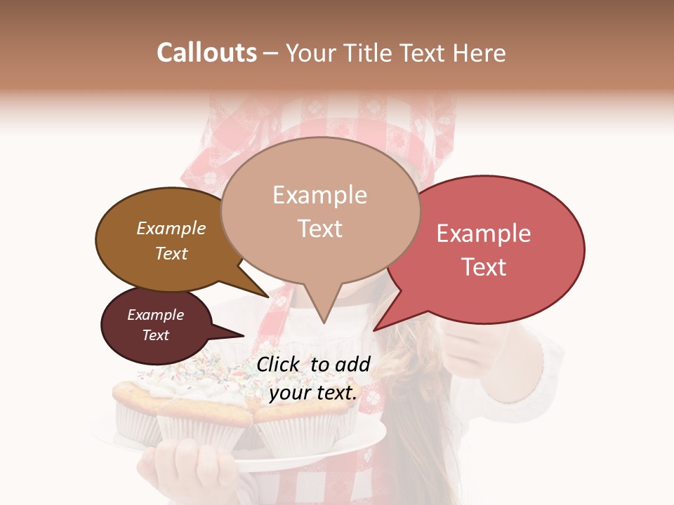 Smile Snack Child PowerPoint Template