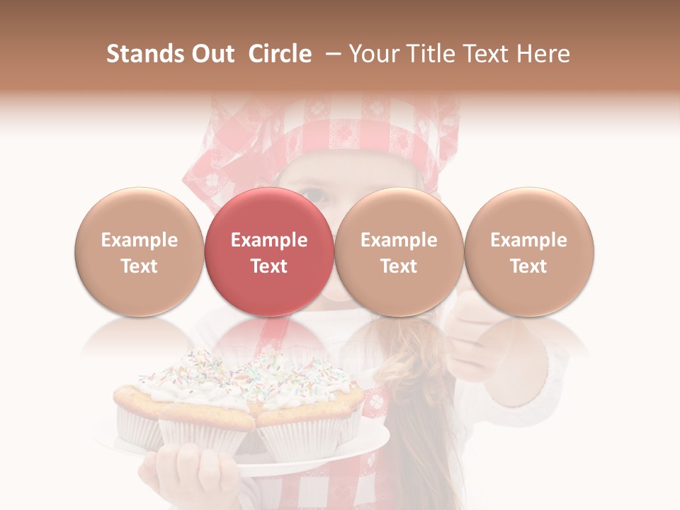 Smile Snack Child PowerPoint Template