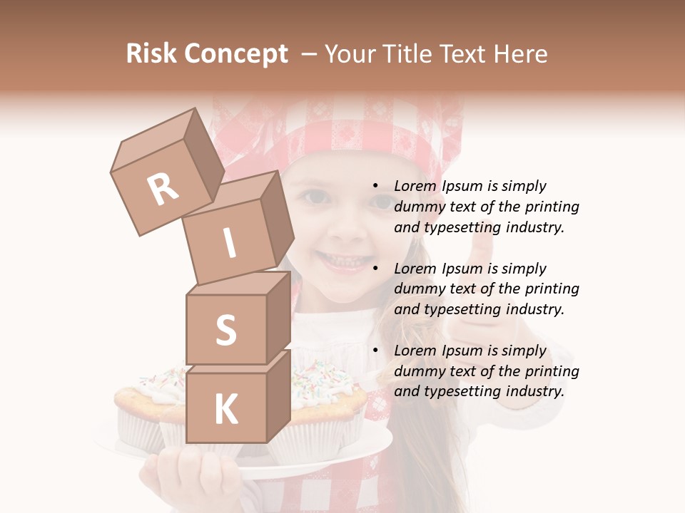 Smile Snack Child PowerPoint Template