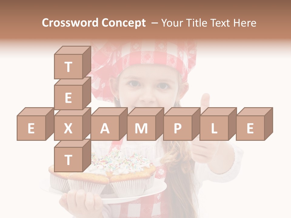 Smile Snack Child PowerPoint Template