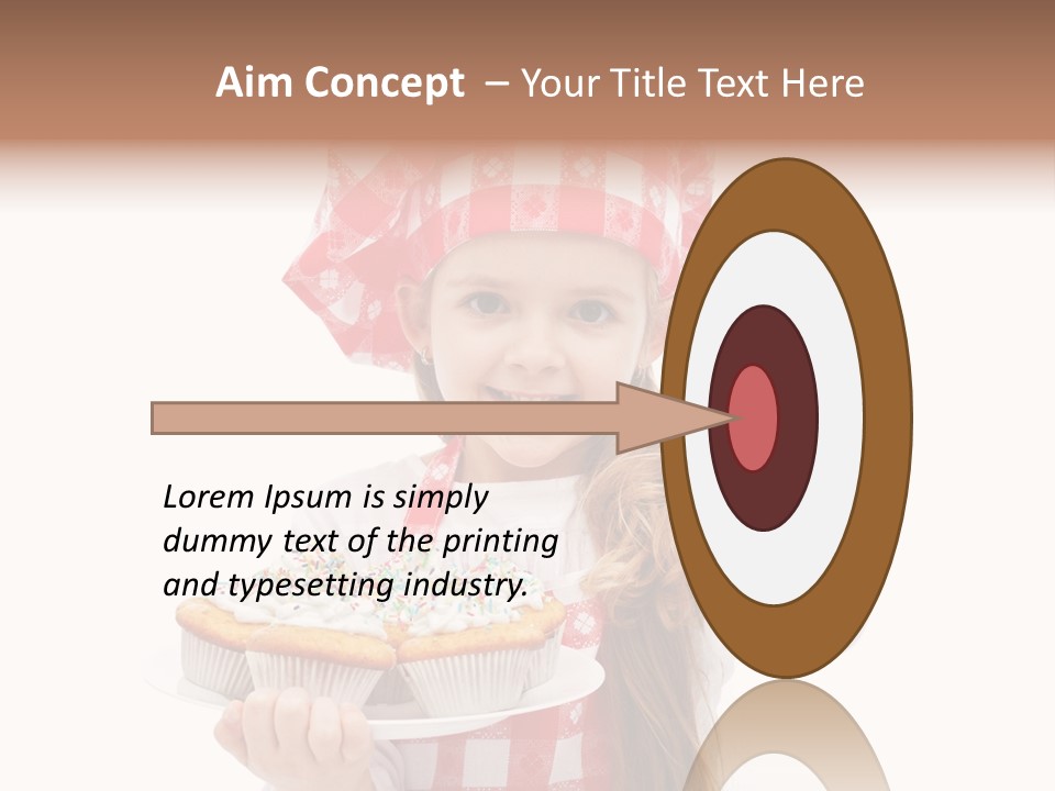 Smile Snack Child PowerPoint Template