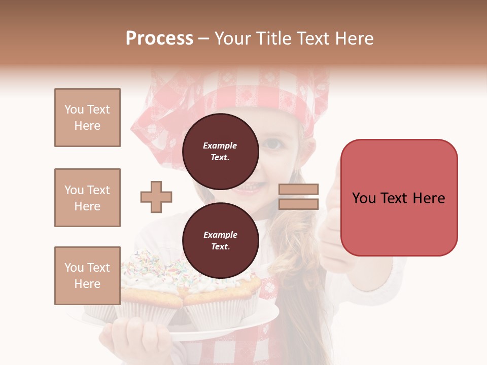 Smile Snack Child PowerPoint Template