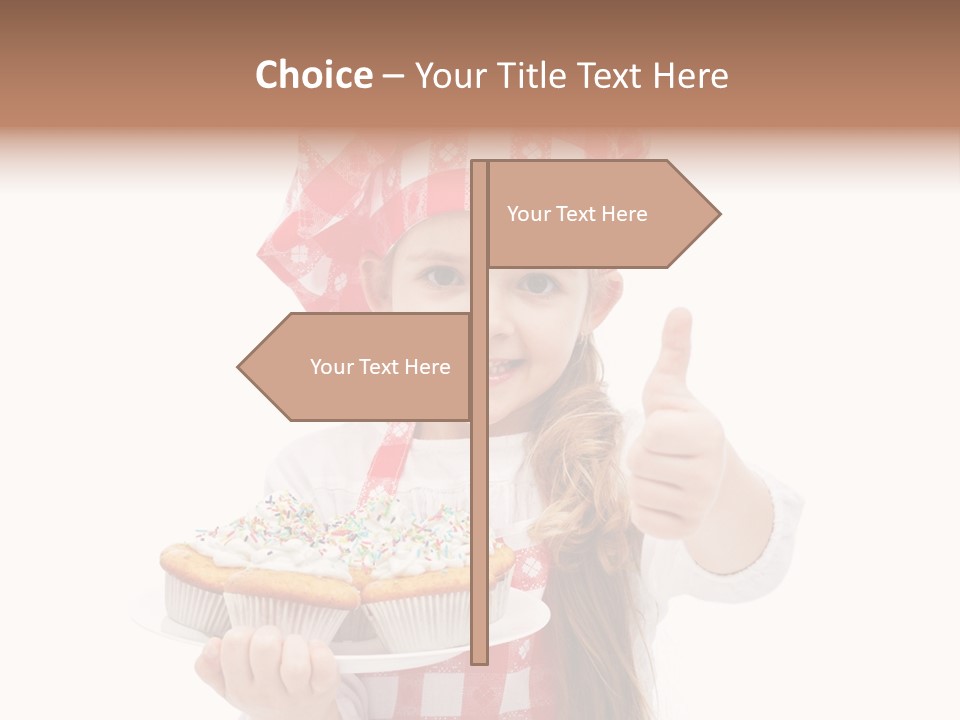 Smile Snack Child PowerPoint Template