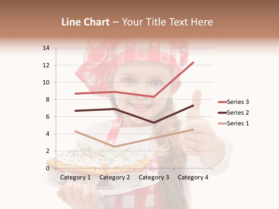 Smile Snack Child PowerPoint Template