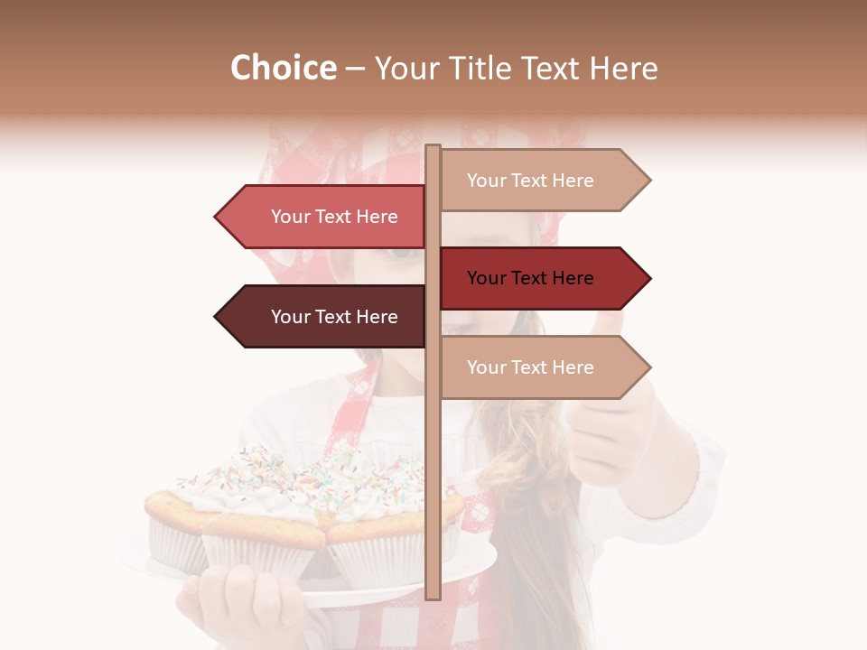 Smile Snack Child PowerPoint Template