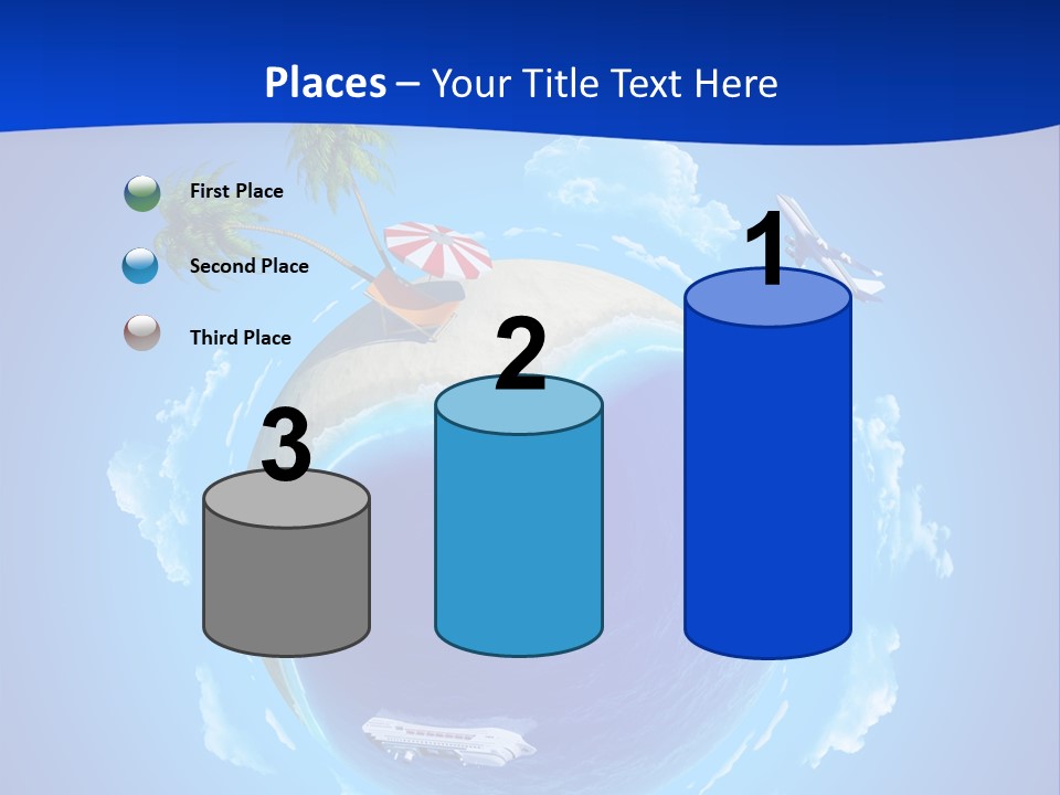 Liner City Landscape PowerPoint Template