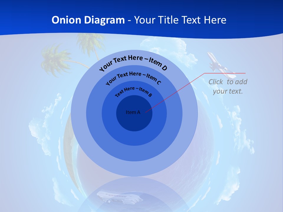 Liner City Landscape PowerPoint Template