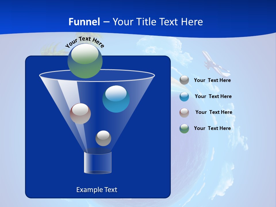 Liner City Landscape PowerPoint Template