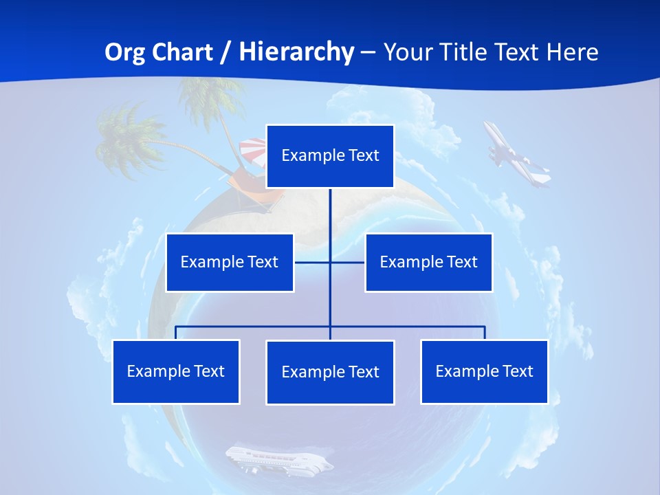 Liner City Landscape PowerPoint Template