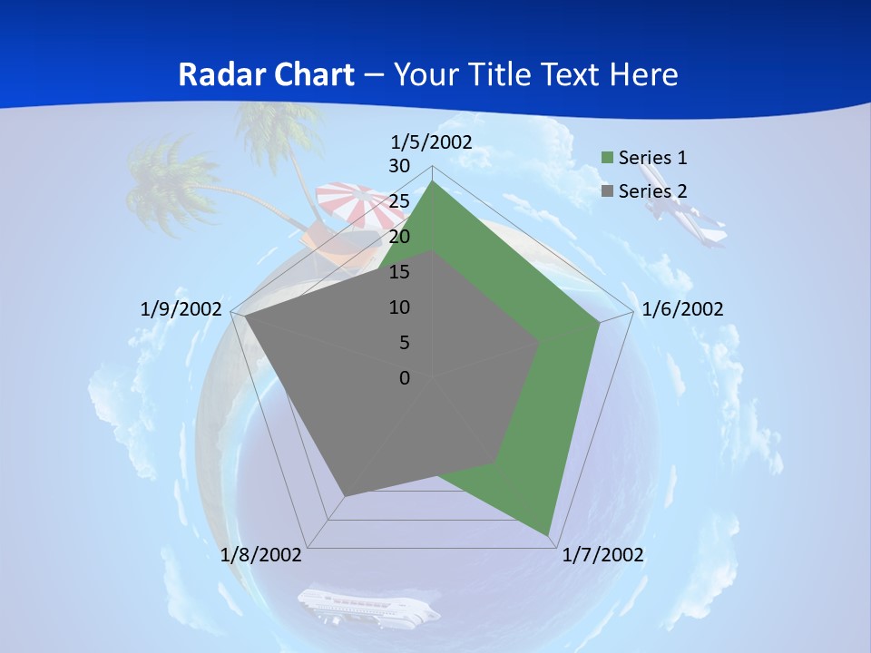 Liner City Landscape PowerPoint Template