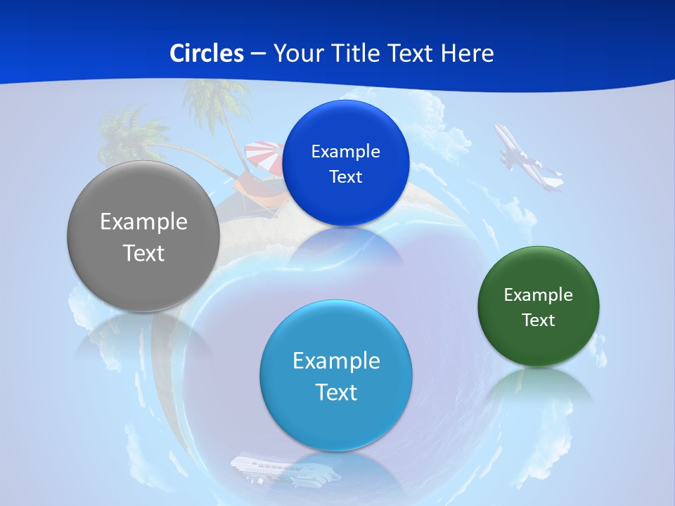 Liner City Landscape PowerPoint Template