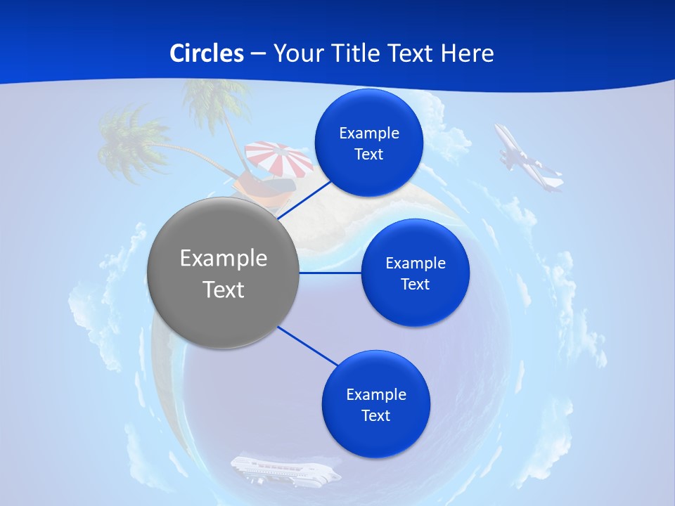 Liner City Landscape PowerPoint Template