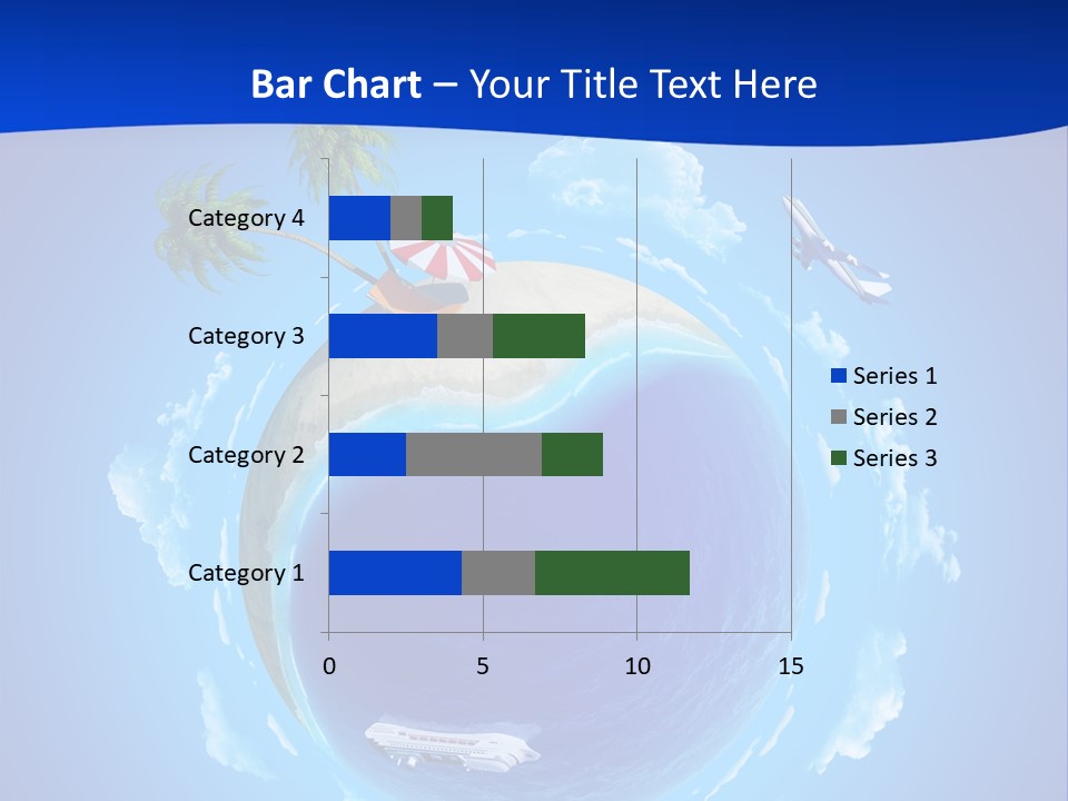 Liner City Landscape PowerPoint Template