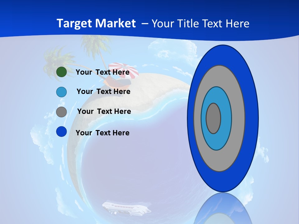 Liner City Landscape PowerPoint Template